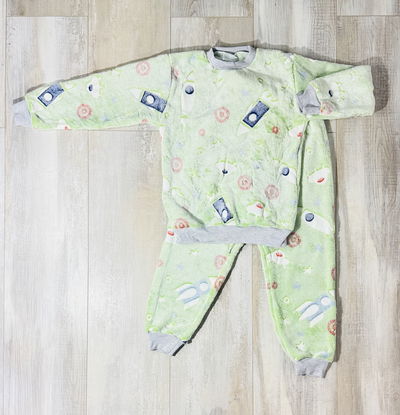 Conjunto 2 piezas polar soft Universo verde Luminico