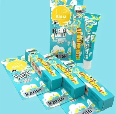 Balsamo labial Ice cream vanilla con protector solar