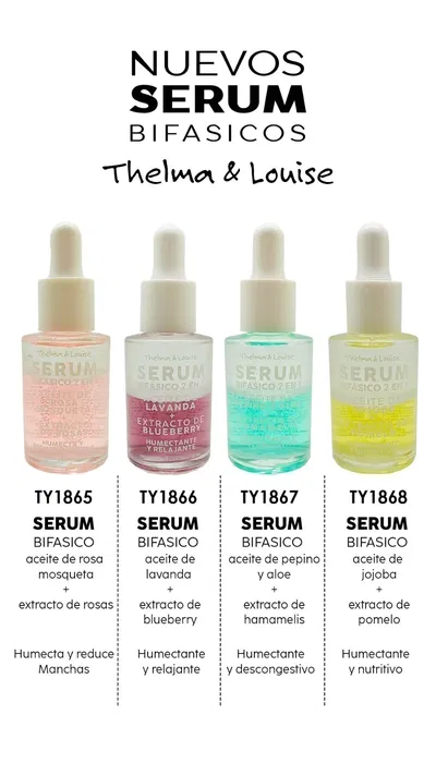Serum bifasicos faciales Thelma & Louise 