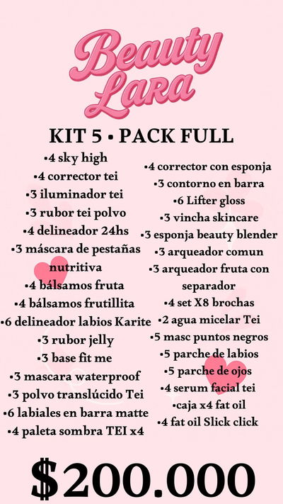 KIT 5 EMPRENDEDORA - PACK FULL