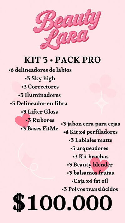 Kit 3 EMPRENDEDORA - Pack PRO 