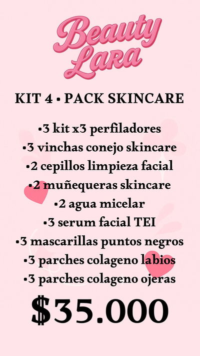 Kit 4 EMPRENDEDORA - Pack skincare