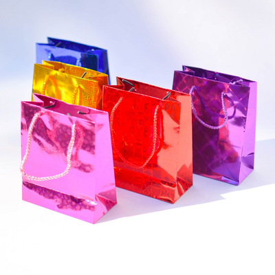 Bolsas holograficas (x12 unidades)