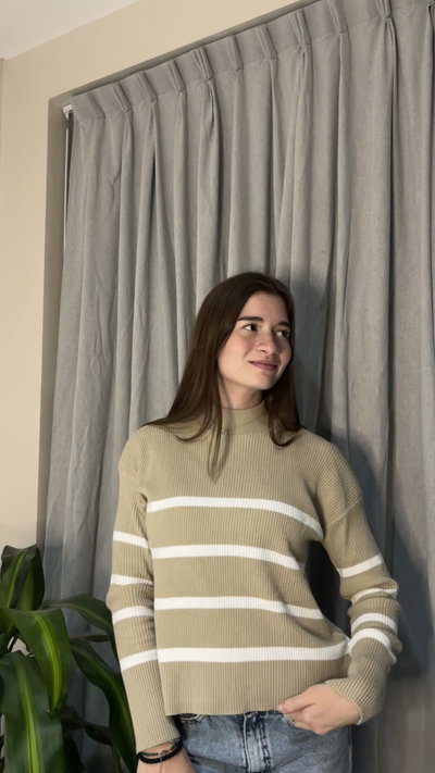 Sweater cande ~ beige