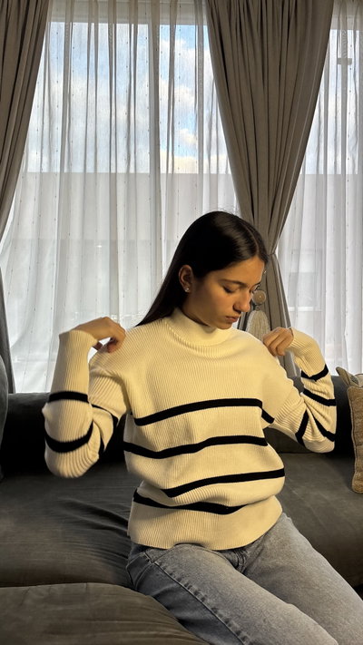 Sweater cande ~ blanco