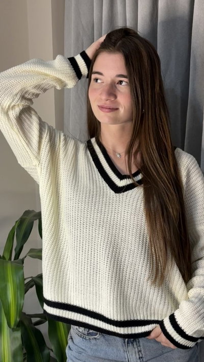 Sweater ~ blanco
