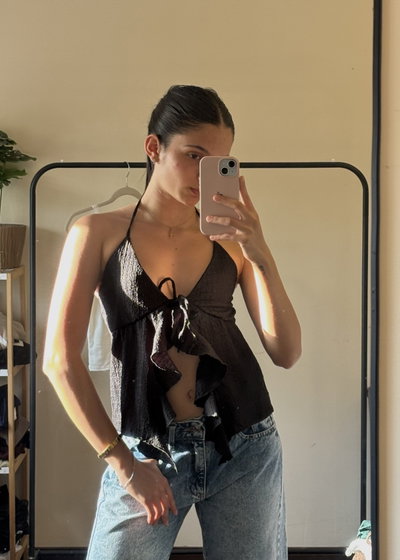 Blusa volados