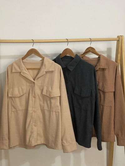 Camisaco/Camisa Corderoy Oversize 