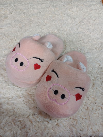Pantuflas CERDITO con Orejas Talle 39/40