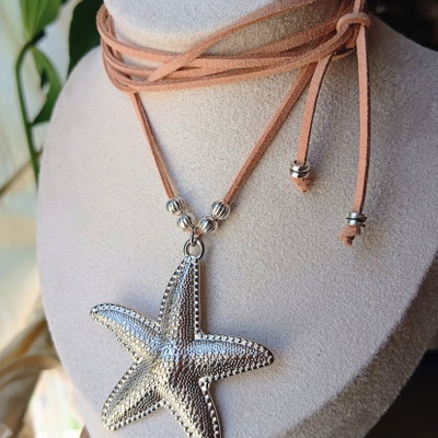 Choker camel Maxi Estrella 