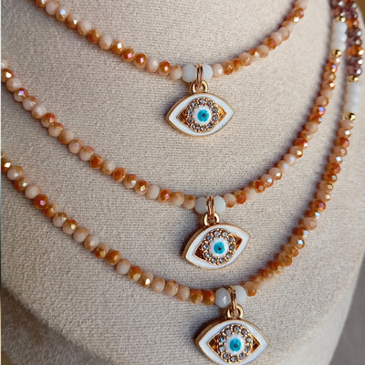 Collar Ojo strass