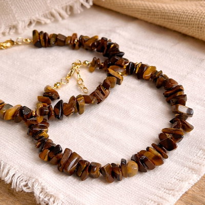 Pulsera Escallas Ojo de tigre
