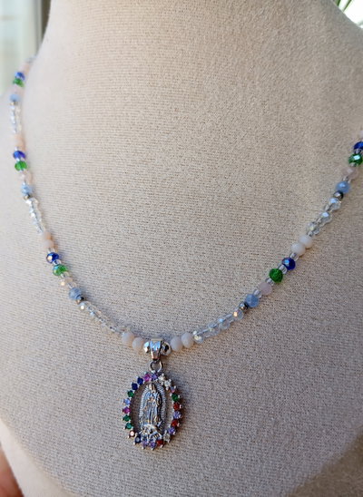 Collar Virgen de Guadalupe 