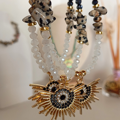 Collar maxi dije strass