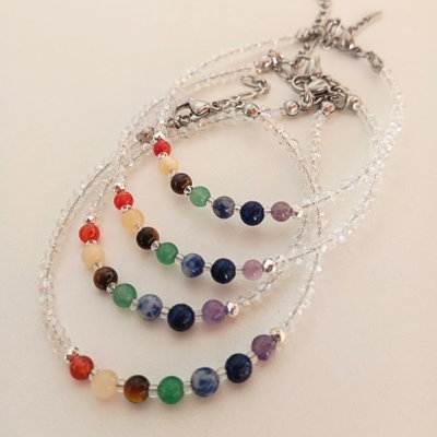 Pulsera 7 chakras piedras