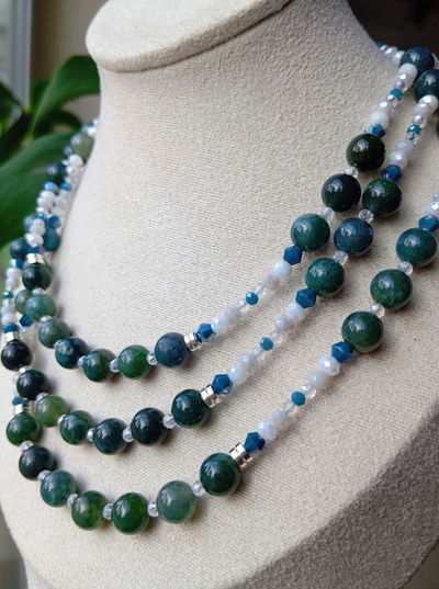 Collar Jaspe Musgo
