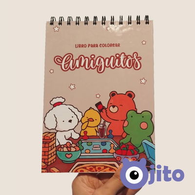 Amiguitos - Libro para colorear 