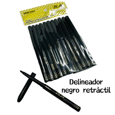 delineador  de ojos retractil