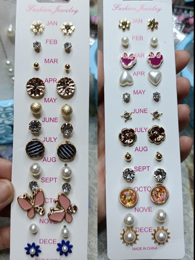 aros x 12 pares 