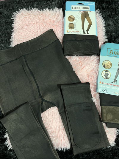 Panty Efecto piel térmica con polar talle L/XL