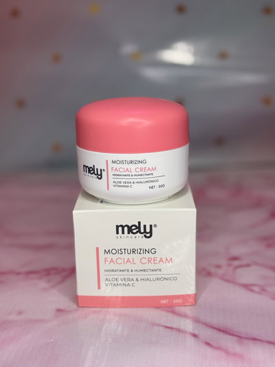 Crema facial hidratante y humectante