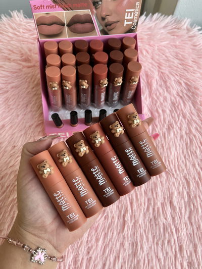 Lip glaze matte 24hs Waterproof de Tei🫦