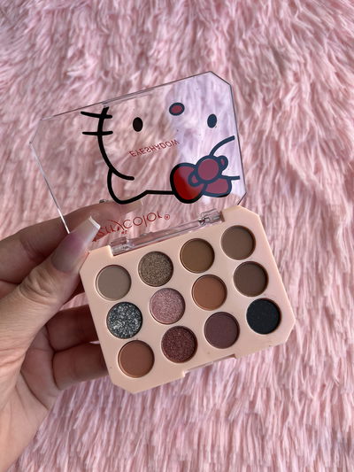 Paleta de sombras Kitty x12 tonos