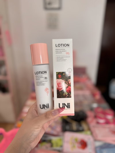 Tónico facial piel seca | loción de rosa y ácido hialuronico 
