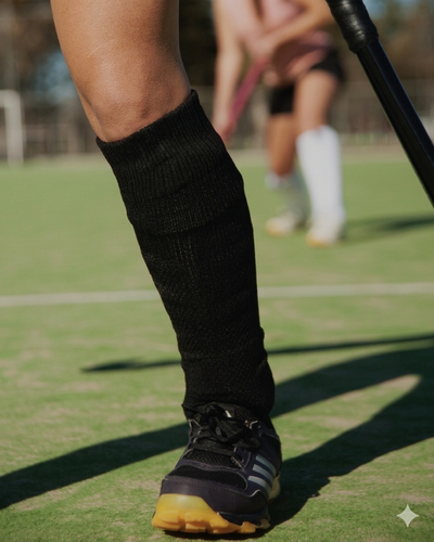 Porta canilleras hockey