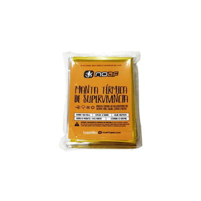 Manta Térmica de Supervivencia (Plata / Oro)