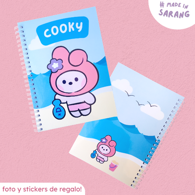 cuaderno bt21 minini - cooky