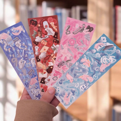 planchas de stickers dark cute x4
