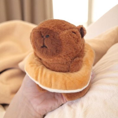 mini capybara peluche llavero
