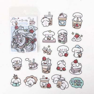 pack 40 stickers cute - ideal deco y freebies