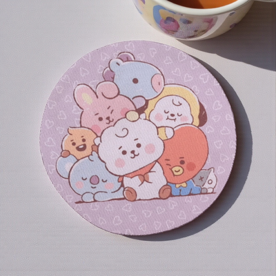  posavasos BT21 ☕💜