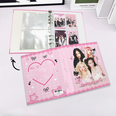 binder A5 + folios para 80 photocards BLACKPINK💕