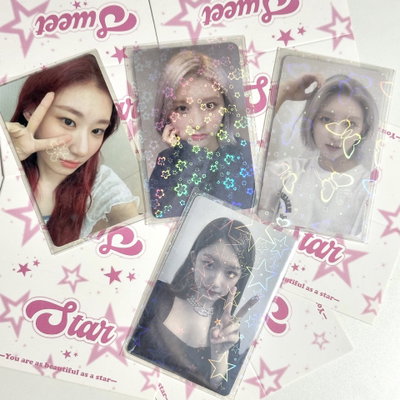 sleeves con brillo y dibujos - pack x10 