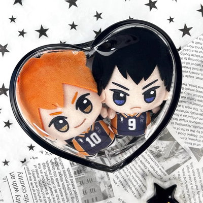 estuche transportador de figuras - corazón