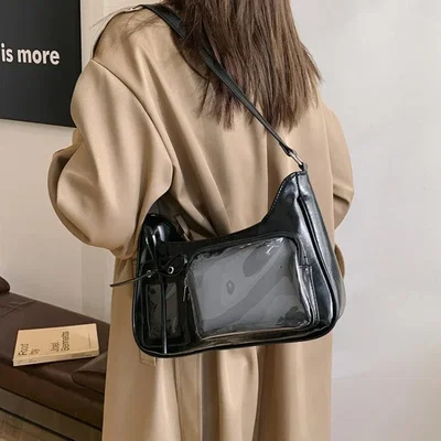 cartera Y2K kpoper 💿- negra