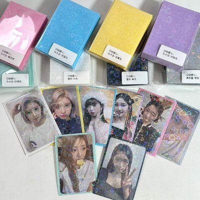 sleeves de colores y corazones - pack x10 