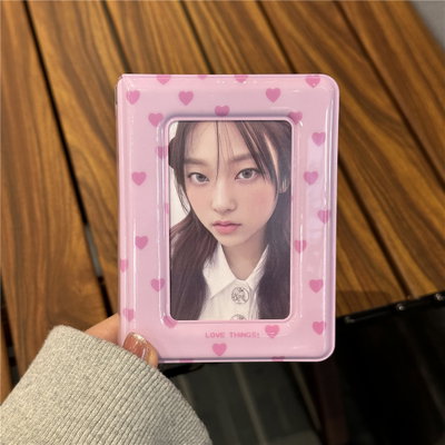 binder kpop photocard album hearts