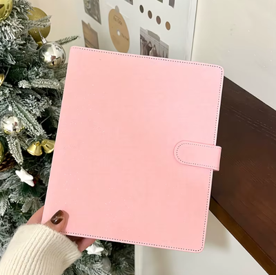 binder macaron A5 + 10 folios - capacidad 80 photocards 📁💫 