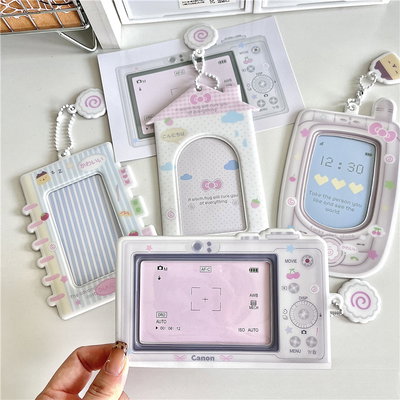 photocard holder pvc - retro ⭐