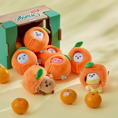 peluche llavero BT21 - orange baby🍊