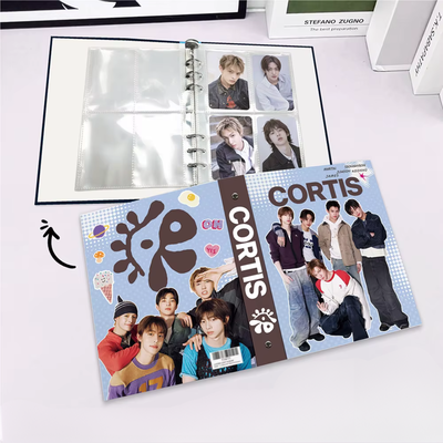 binder A5 + folios para 80 photocards CORTIS