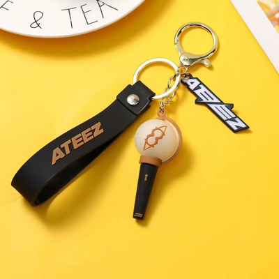 llavero silicona lightstick - ateez