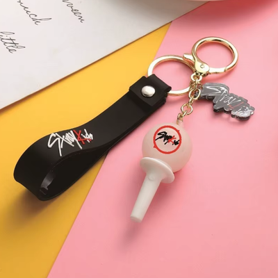llavero silicona lightstick - stray kids