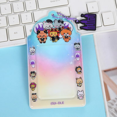 photocard holder pvc I-DLE✨