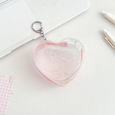 estuche transportador de figuras - corazón mini