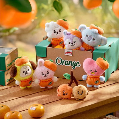 BT21 peluche orange